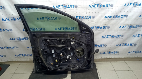 Дверь в сборе передняя левая Kia Niro 17-22 keyless, черный АВP, окрас 0.25-0.3, царапина