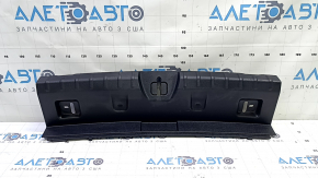 Накладка проема багажника BMW 3 F30 4d 12-18 черная, царапины