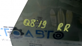 Стекло двери задней правой Audi Q8 19-26 тонировка