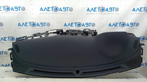 Торпедо передняя панель с AIRBAG Kia Niro 17-19 HEV, PHEV черная, без центрального динамика, вмятины, царапины, надломаны крепления сеток