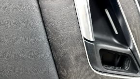 Panou ușă stânga față pentru Audi Q8 19-25, piele neagră