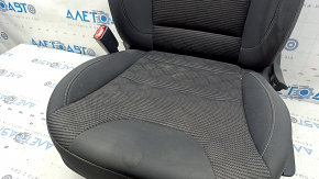 Scaun șofer Kia Niro 17-22 HEV, PHEV fără AIRBAG, gri combinat, mecanic, fără tetieră, necesită curățare, zgârieturi pe căptușeală