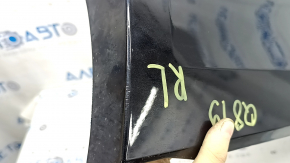 Ornament ușă spate stânga inferioară pentru Audi Q8 19-25, negru, zgârieturi, ghidaj rupt