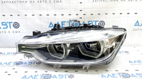Фара передняя левая в сборе BMW 3 F30 16-18 LED, царапины