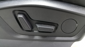 Пассажирское сидение Audi Q8 19-23 с airbag, с подголовником, электрическое, подогрев, кожа черная, серая строчка