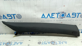Ornament stâlp față dreapta sus pentru Audi A6 C7 16-18, rest negru, zgâriat
