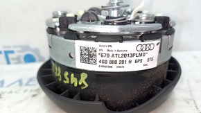Подушка безопасности airbag в руль водительская Audi A6 C7 12-18 черная, царапины