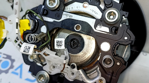 Подушка безопасности airbag в руль водительская VW Jetta 19-26 черная, потерта