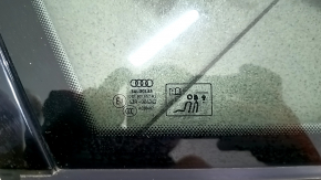 Форточка глухое стекло задняя левая Audi A6 C7 16-18 рест, поврежден уплотнитель, царапины
