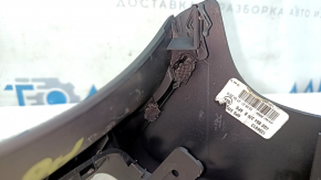 Ornamente console centrale spate pentru Audi A6 C7 12-18, negre, sparte