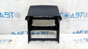 Ornamente console centrale spate pentru Audi A6 C7 12-18, negre, sparte