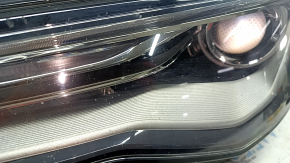 Фара передняя левая в сборе Audi A6 C7 16-18 рест ксенон, царапины