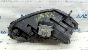 Фара передняя левая в сборе Audi A6 C7 16-18 рест ксенон, царапины
