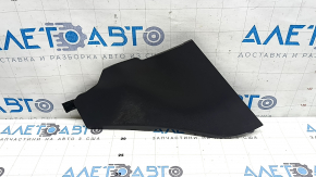 Накладка центральной консоли передняя левая Mazda CX-5 17-25 черная, царапины, потерта