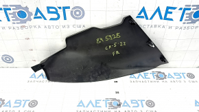 Накладка центральной консоли передняя правая Mazda CX-5 17-25 черная, царапины