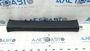 Ornamente prag ușă față dreapta pentru Mazda CX-5 17-24 negru, zgârieturi