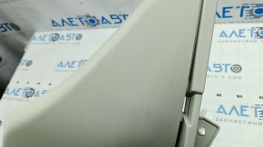 Накладка задней стойки верхняя правая Mazda CX-5 17-25 под динамик BOSE, серая, потерта
