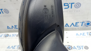 Зеркало боковое левое в сборе Mazda CX-5 17-24 7 пинов, BSM, подогрев, поворотник, синее, царапины, потерта