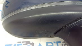 Зеркало боковое правое в сборе Mazda CX-5 17-25 7 пинов, BSM, подогрев, поворотник, синее, царапины