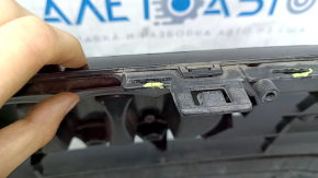Grilă radiator Audi A6 C7 16-18, finisaj mat + negru lucios, cu embleme nisip