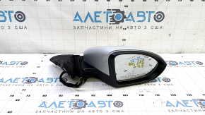Зеркало боковое правое VW Jetta 19-23 5+2 пинов, BSM, подогрев, серебро