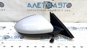 Зеркало боковое правое VW Jetta 19-23 5+2 пинов, BSM, подогрев, серебро