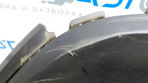 Губа заднего бампера Volkswagen ID.4 21-22 черная структура под парктроники, царапины, надрывы