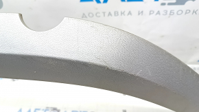 Накладка губы заднего бампера Volkswagen ID.4 21-22 серая структура, царапины