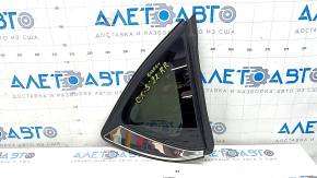 Форточка глухое стекло задняя правая Mazda CX-5 17-24 тонировка, царапины, отклеился уплотнитель, царапины на стекле