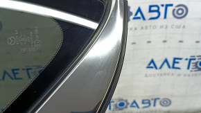 Форточка глухое стекло задняя правая Mazda CX-5 17-24 тонировка, царапины, отклеился уплотнитель, царапины на стекле