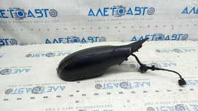 Ansamblu oglindă retrovizoare dreapta pentru Audi A6 C7 12-18, 11 pini, pentru piese auto, cu element oglindă, grafit, cu semnalizator, cu reglare intensitate lumină, ciobiri, zgârieturi, nisip