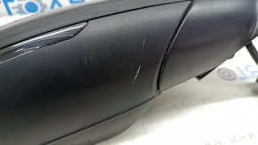 Ansamblu oglindă retrovizoare dreapta pentru Audi A6 C7 12-18, 11 pini, pentru piese auto, cu element oglindă, grafit, cu semnalizator, cu reglare intensitate lumină, ciobiri, zgârieturi, nisip