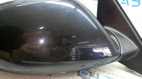 Ansamblu oglindă retrovizoare dreapta pentru Audi A6 C7 12-18, 11 pini, pentru piese auto, cu element oglindă, grafit, cu semnalizator, cu reglare intensitate lumină, ciobiri, zgârieturi, nisip