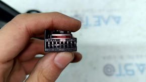 Ansamblu oglindă retrovizoare dreapta pentru Audi A6 C7 12-18, 11 pini, pentru piese auto, cu element oglindă, grafit, cu semnalizator, cu reglare intensitate lumină, ciobiri, zgârieturi, nisip