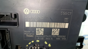 Блок управления водительским сидением Audi A6 C7 12-18 надлом разъема