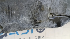 Губа переднего бампера VW Jetta 19-21 структура, потерта, треснута