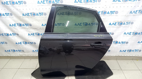 Дверь в сборе задняя левая Audi A6 C7 12-18 keyless, графит LX7U, тычки, царапины