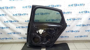 Дверь в сборе задняя правая Audi A6 C7 12-18 keyless, графит LX7U, тычки, царапины