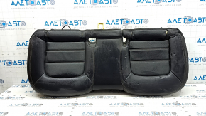 Подушка заднего ряда сидений 2 ряд Mazda CX-5 19-22 кожа черная с перфорацией, примята, царапины, под чистку
