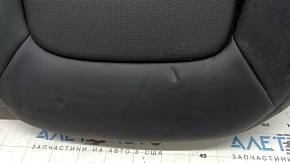 Подушка заднего ряда сидений 2 ряд Mazda CX-5 19-22 кожа черная с перфорацией, примята, царапины, под чистку