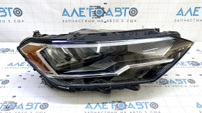 Фара передняя правая VW Jetta 19-24 в сборе LED, паутина