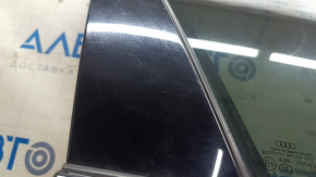Дверь в сборе передняя правая Audi A6 C7 12-18 keyless, графит LX7U, тычки, царапины