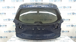 Hayon fără geamuri Mazda CX-5 17-24 electric, albastru 42M, zgârietură, denivelare