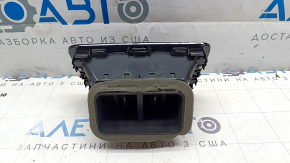 Дефлектор воздуховода центральной консоли Volkswagen ID.4 21-22 с USB hub, глянец, черный