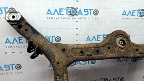 Подрамник задний Audi A6 C7 12-18 AWD ржавый, микротрещины 1 С/Б редуктора, 1 порван сайлент