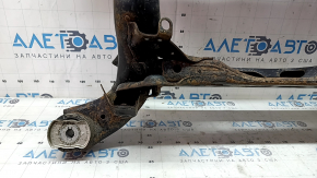 Подрамник задний Audi A6 C7 12-18 AWD ржавый, микротрещины 1 С/Б редуктора, 1 порван сайлент