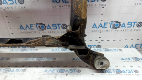 Подрамник задний Audi A6 C7 12-18 AWD ржавый, микротрещины 1 С/Б редуктора, 1 порван сайлент