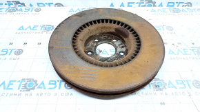 Диск тормозной передний левый Audi A6 C7 12-18 356/34mm, ржавый