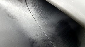 Panou ușă spate dreapta pentru Mazda CX-5 17-23 cu inserție din piele neagră, cotieră din piele neagră, bandaj gri, cu mâner, îndoit