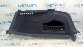 Ornamente aripă dreapta pentru Audi A6 C7 16-18, negru, curățabil chimic